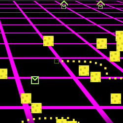 Screenshot of the game "NetRunner"